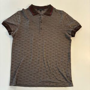 Vintage Gucci Monogram GG Polo Size L